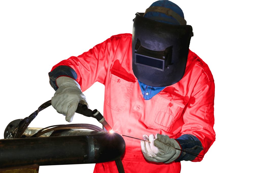 how to wear a welding cap